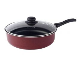 Сотейник SCOVO диаметр 20 см стеклянная крышка СЭ-032 