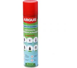 Аэрозоль ARGUS Дихлофос №1 от всех насекомых Универсальный Без запаха, 300 мл AR-345-XXL 