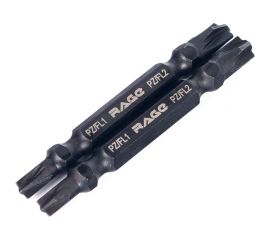 Биты магнитные двухсторонние S2 PZ/FL1 x PZ/FL2, 65 мм, 2 шт rage by VIRA 554140 