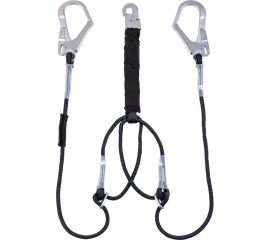 Двойной огнеупорный строп Alpsafe, регулируемый, с амортизатором AKN31F 