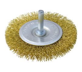Щетка радиальная плоская (75 мм; латунированная проволока 0.3 мм) для дрели SCH.W.ERT 4001009 