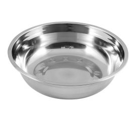 Миска Mallony Bowl-25 2.3 л, с расширенными краями, из нержавеющей стали, зеркальная полировка, д. 25 см 003275 