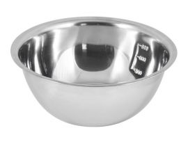 Миска Mallony Bowl-Roll-20 1.5 л, из нержавеющей стали, зеркальная полировка, д. 20 см 003277 