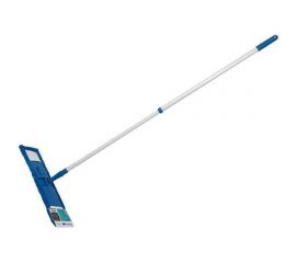 Швабра для пола PERFECTO LINEA с насадкой из микрофибры, синяя 43-392012 