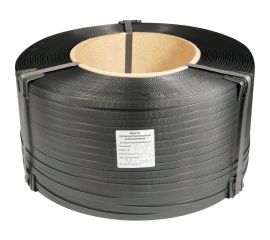 Лента Кордленд ПП, 12х0,7 мм х 2 км, 160 кгс, серый, М/ПА PP-00671 