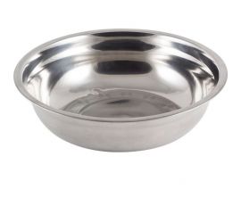 Миска Mallony Bowl-27 2.8 л, с расширенными краями, из нержавеющей стали, зеркальная полировка, д. 27 см 985893 