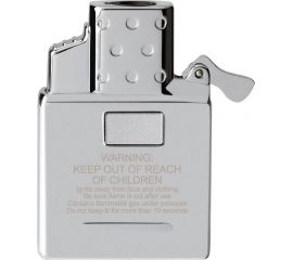 Газовый вставной блок для широкой зажигалки Zippo двойное пламя, нержавеющая сталь 65827 