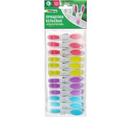 Прищепки для белья PATERRA Классические, 82x38x15 мм, 12 шт. в упаковке 402-903 