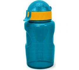 Бутылка для воды с трубочкой и других напитков WOWBOTTLES LIFESTYLE 350 мл, прозрачная бирюзовая КК0350 