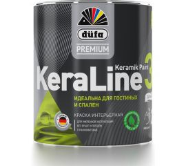 Краска Dufa Premium ВД KeraLine 3, база 3, 0,9 л МП00-006515 