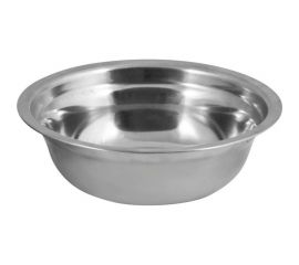 Миска Mallony Bowl-15 0.5 л, с расширенными краями, из нержавеющей стали, зеркальная полировка, д. 15 см 985890 