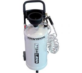 Мобильный маслонагнетатель KraftWell KRW1910N с пневмоприводом 