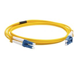 Оптический патч-корд LANMASTER LSZH, дуплексный, LC/UPC-LC/UPC, SM, 1.0 м LAN-2LC-2LC/SU-1.0 