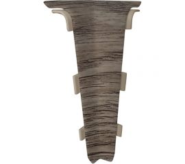 Внутренний угол для плинтуса Волшебная палочка Home ПВХ, 70 мм, в упаковке 2 шт., 7018 УТ000075263 