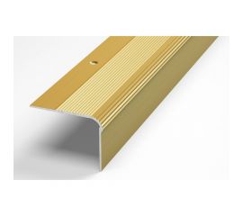 Порог угловой алюминиевый (54х41.8 мм; 0.9 м; анодированный; золото) Лука УТ000000163 