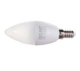 Светодиодная лампа REXANT Свеча CN, 11,5 Вт, E14, 6500 K, холодный свет 604-205 