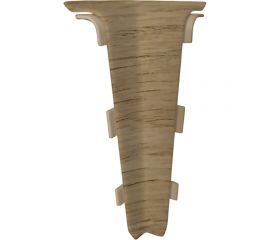 Внутренний угол для плинтуса Волшебная палочка Home ПВХ, 70 мм, в упаковке 2 шт., 7017 УТ000075262 