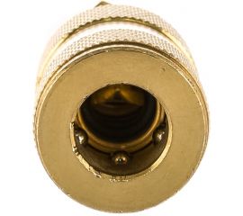 Быстроразъем пневматический с клапаном наружная резьба 1/4" в держателе Rockforce RF-BSE1-2SM 