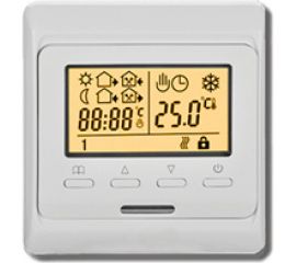 Электронный терморегулятор Heatline с ж/к дисплеем, программируемый Q-401 