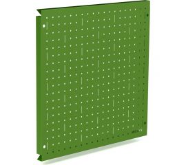 Металлическая перфопанель ООО Металекс Metalex 1000x1000 мм, зеленая PRZ100100 