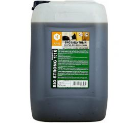 Биозащитный состав для древесины APIS Strong-bio (концентрат 1:10; канистра; 12 кг) 4665296512246 