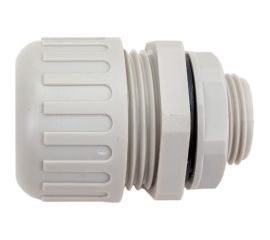 Усиленная вводная муфта Промрукав IP68 для гофрированных труб серая ВМУ-ГТ-20 М20 1 шт PR08.3273 