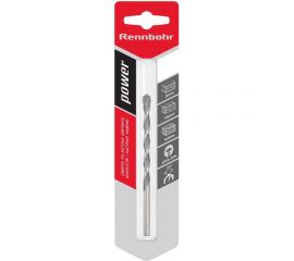 Сверло по бетону ц/х Power 3x60 мм RENNBOHR 606003 
