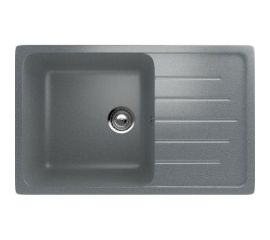Кухонная мойка ULGRAN U-400 цвет: темно-серый U-400-309 