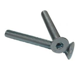 Винт ZAMETAL М4x14, пр. 8.8, с пот. гол., в/ш, DIN 7991, оц., уп. 1000 шт. ZA515506 