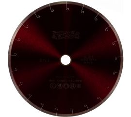 Диск алмазный сплошная кромка с микропазом G/L J-slot по граниту 300D-2.0T-7.5W-32/25.4 MESSER 01-24-300 
