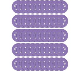 Шлифовальный круг 125 мм, зерно 120, в комплекте 50 штук TREND AB/125/120A/B 