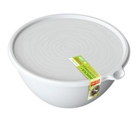 Миска-салатница Martika Риччи 2 шт., 2 л, 3.2 л, светло-серая С862СЕР 