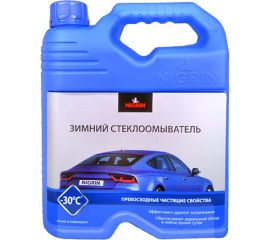 Зимняя стеклоомывающая жидкость NIGRIN - 30 С, 4 л NIG4W30 