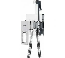 Смеситель с гигиеническим душем Gappo 35к G7217-8 встраиваемый, белый, хром 549422 