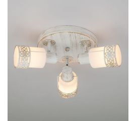 Светильник (споты) Eurosvet 20026 3 белый с золотом 00000071467 