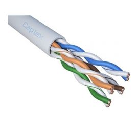 Кабель Caplex 0,47, кат. 5e UTP, PE, чёрный, коробка 305 м. С4U5-0201047-B305 
