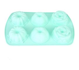 Форма для выпечки Nouvelle Цветочный микс 6 ячеек, 27x17 см 9902612-4 