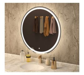 Зеркало mixline Оливия D800 сенсорный выключатель, светодиодная подсветка 545091 