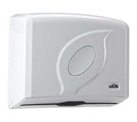 Диспенсер для бумажных полотенец UCTEM PLAS Z-сложение на 200 листов белый AEHB905 