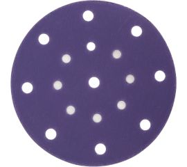 Круг абразивный Violet 150 мм, 100 шт, 17 отв, P 500, керамическое зерно Н7 H7 384981 