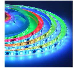 Светодиодная лента Apeyron 12В, 14,4Вт/м, smd5050, 60д/м, IP20, ширина подложки 10мм, 30м, RGB 00-530 