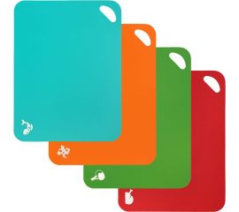 Набор разделочных досок MARMITON 4 шт, 38x29x0.2 см, цвет в ассортименте 17640 