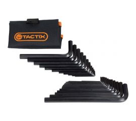 Набор шестигранных ключей TACTIX из 25-ти штук 206195 