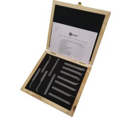 Набор токарных резцов (12 шт; 10х10 мм; Т5К10) AURA TOOLS 30011010 