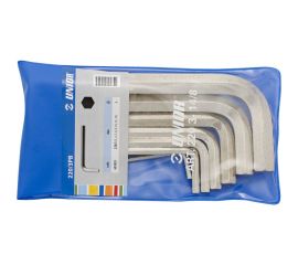 Набор шестигранных ключей Unior 10 предметов 3 - 19 мм 3838909010618 