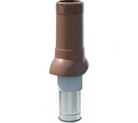 Вентиляционный выход Технониколь D125/160 (изолированный; коричневый; 1 шт) TN358034 