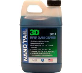 Очиститель стекол 3D Super Glass Cleaner 9001OZ64 концентрат, 1.89 л 020612 