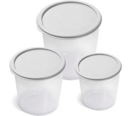 Многофункциональный круглый высокий контейнер Martika 3 шт. С267 