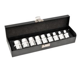 Набор торцевых головок ТОRХ Е10-Е24 9 шт. YATO YT-0521 