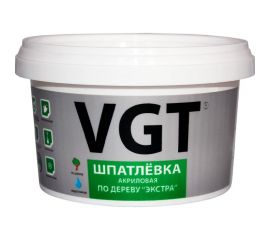 Шпаклевка по дереву VGT Экстра дуб светло-серый, 1 кг 11607363 